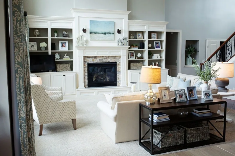 Midwest Coastal Contemporary Living Room by Becca Robbins Interior Design - Photo 4