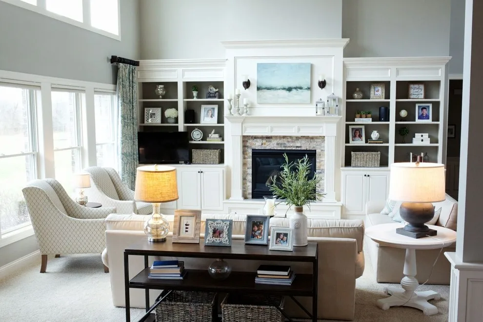 Midwest Coastal Contemporary Living Room by Becca Robbins Interior Design - Photo 5