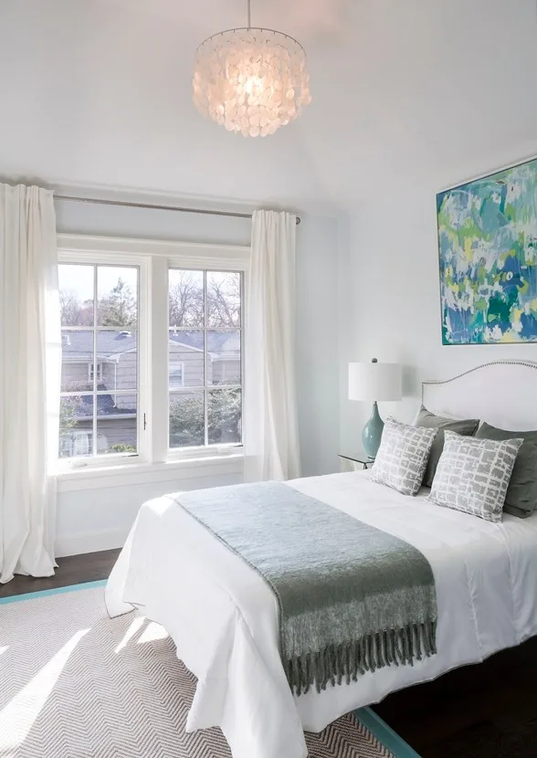 Coastal Inspired Beach Bedroom Design by DLT Interiors-Debbie Travin - Photo 5