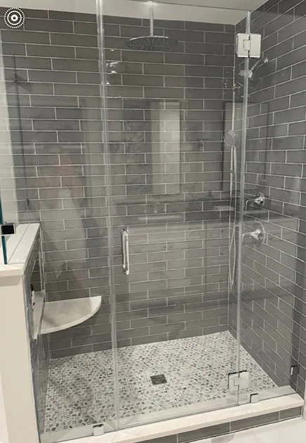 Elegant Bathroom Makeover by Romancing The Home Interiors - Photo 3