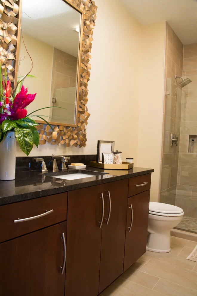 Stylish Modern Bathroom from Basics by Thompson Interior Design - Photo 5