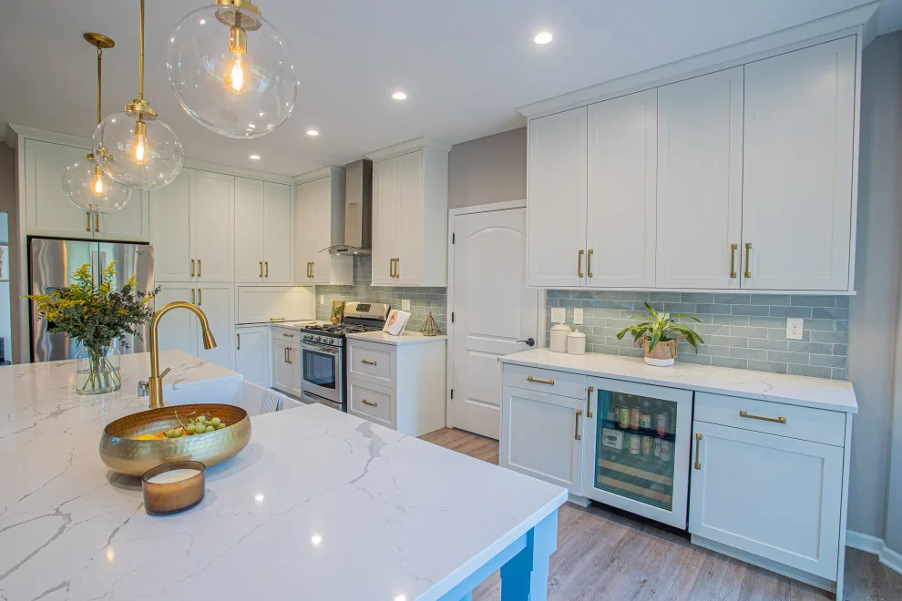 Lovely Luminous Azure Kitchen by Studio Saint Marie - Photo 4