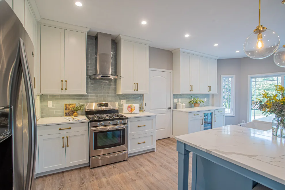 Lovely Luminous Azure Kitchen by Studio Saint Marie - Photo 21