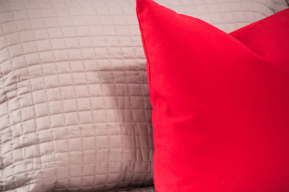 Crimson and Charcoal Guest Room by Teresa M. Morgan, ASID - Photo 6