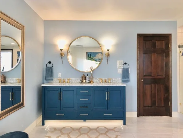 Vintage Elegance Bathroom by Jill Nelson Design Service - Photo 11