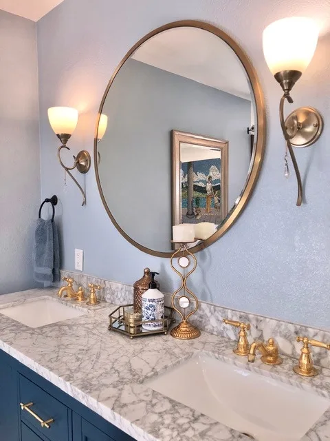 Vintage Elegance Bathroom by Jill Nelson Design Service - Photo 9
