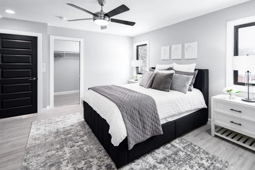 Monochrome Contemporary Elegance with Green Highlights by Flourish Interiors By Vanessa C Smith - Photo 12