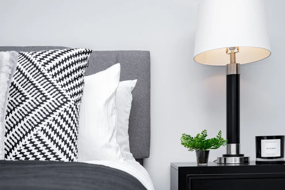 Monochrome Contemporary Elegance with Green Highlights by Flourish Interiors By Vanessa C Smith - Photo 11