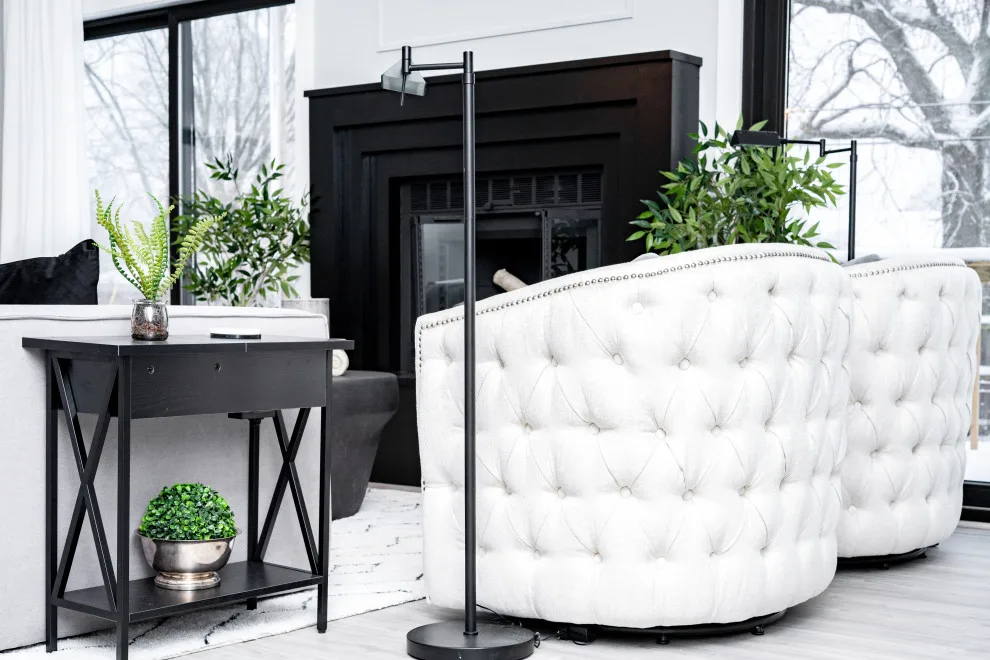 Monochrome Contemporary Elegance with Green Highlights by Flourish Interiors By Vanessa C Smith - Photo 9
