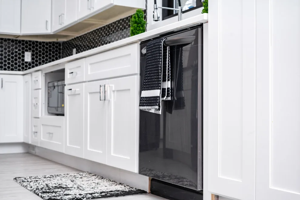 Monochrome Contemporary Elegance with Green Highlights by Flourish Interiors By Vanessa C Smith - Photo 31