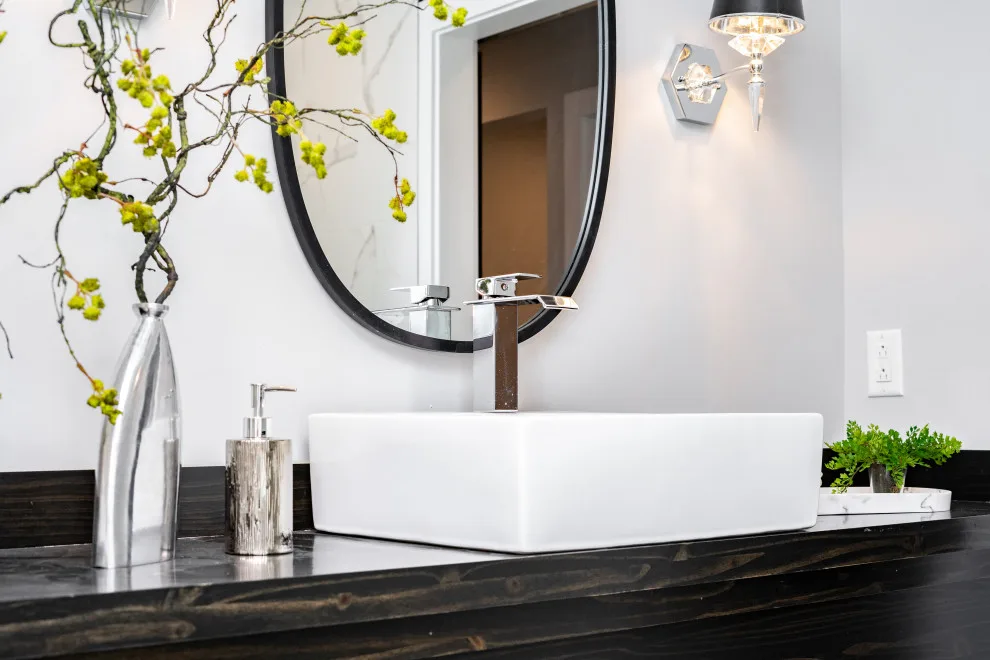 Monochrome Contemporary Elegance with Green Highlights by Flourish Interiors By Vanessa C Smith - Photo 23