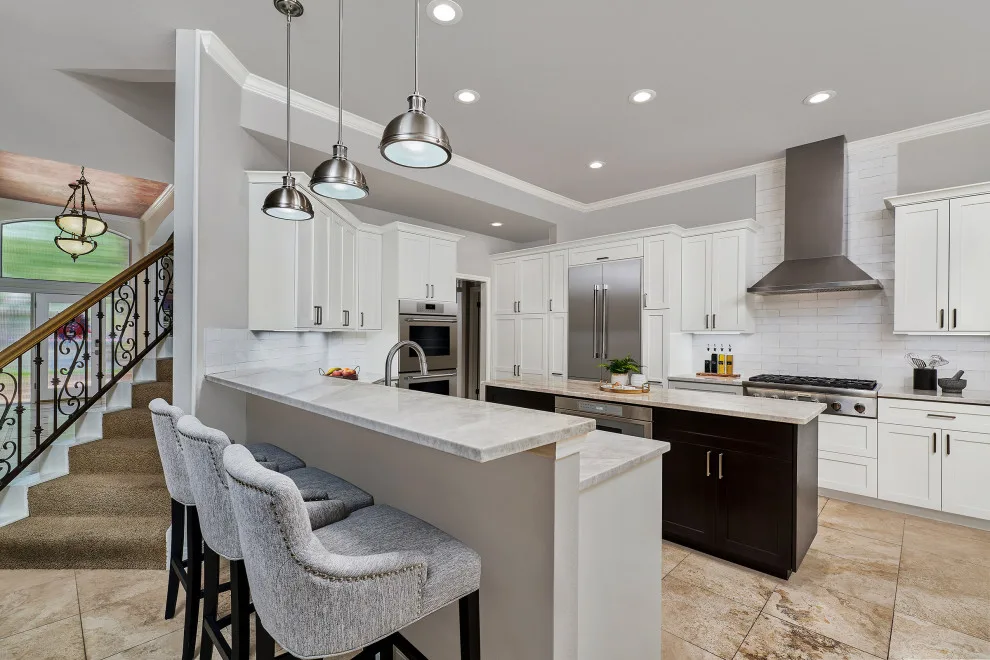 Monochrome Kitchen Renovation by Jana Ward Interiors - Photo 3