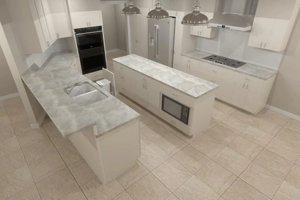 Monochrome Kitchen Renovation by Jana Ward Interiors - Photo 2