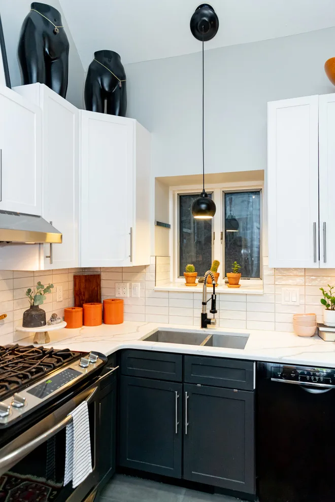 Monochrome Kitchen Renovation by The Whitley Co. Interiors - Photo 5