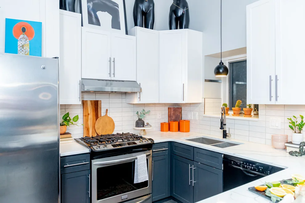 Monochrome Kitchen Renovation by The Whitley Co. Interiors - Photo 30
