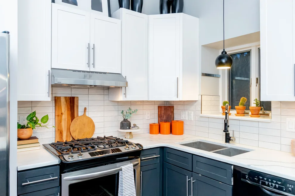 Monochrome Kitchen Renovation by The Whitley Co. Interiors - Photo 18