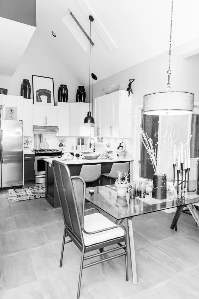 Monochrome Kitchen Renovation by The Whitley Co. Interiors - Photo 8