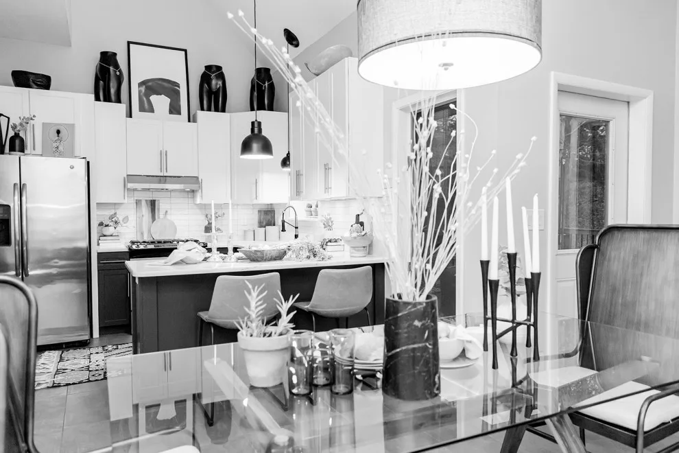 Monochrome Kitchen Renovation by The Whitley Co. Interiors - Photo 2