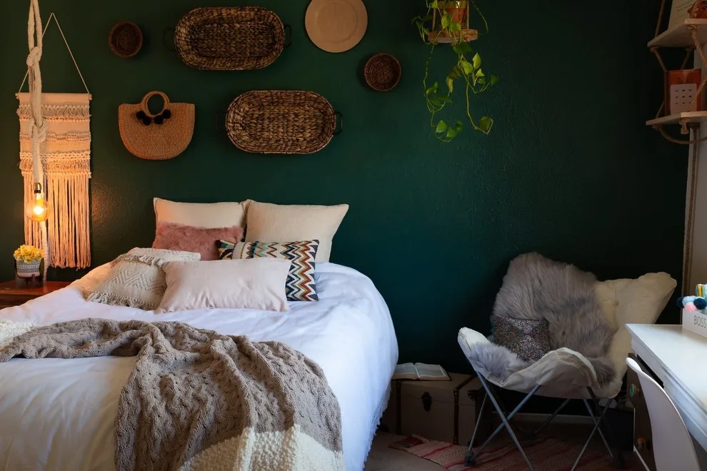 Eclectic bedroom by Mela Interior Designs - Photo 4
