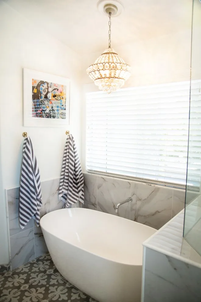 Bohemian Luxury Bathroom by Erin Melkonian Designs - Photo 4