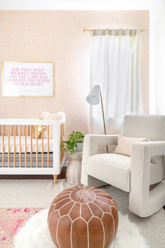 Contemporary Bohemian Nursery by Studio 790 Interior Design By Ann Lopez - Photo 2