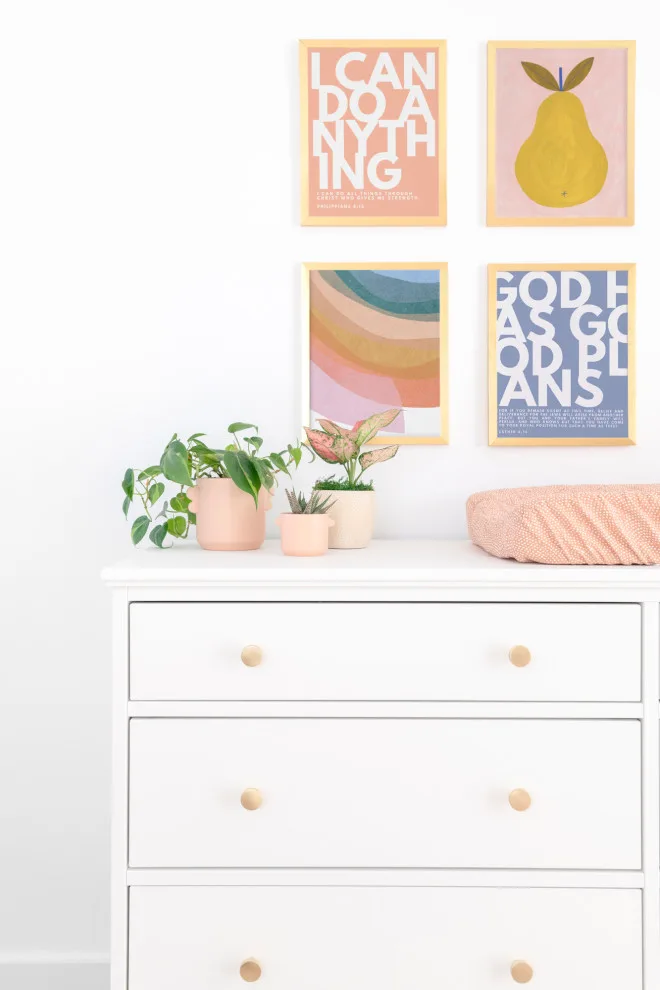 Contemporary Bohemian Nursery by Studio 790 Interior Design By Ann Lopez - Photo 3