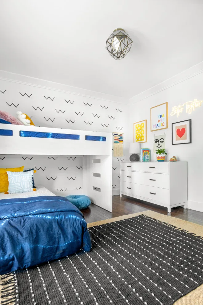 Shared Bedroom for Boy and Girl by Studio 790 Interior Design By Ann Lopez - Photo 4