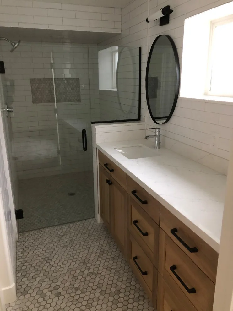 Restrooms by Stone Ridge Cabinets - Photo 19
