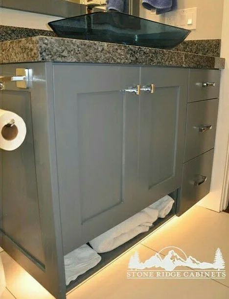 Restrooms by Stone Ridge Cabinets - Photo 5