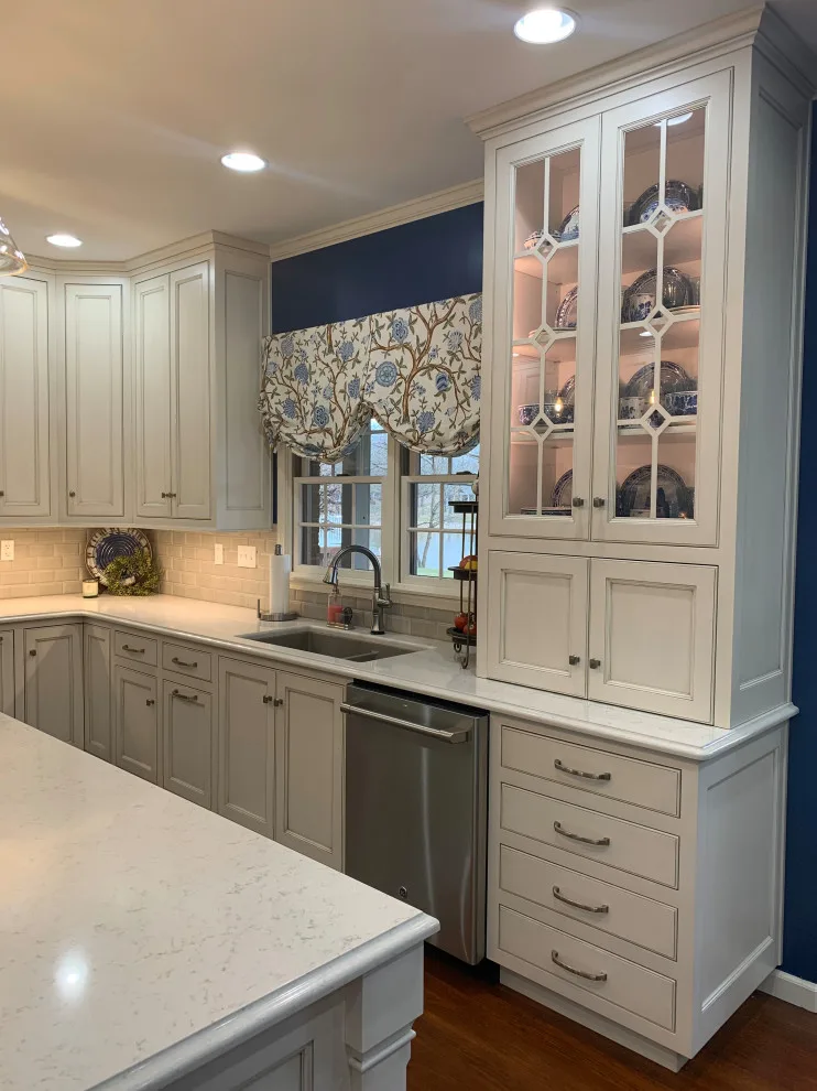 Azure and Ivory Culinary Space by Fehrenbacher Cabinets Inc - Photo 6