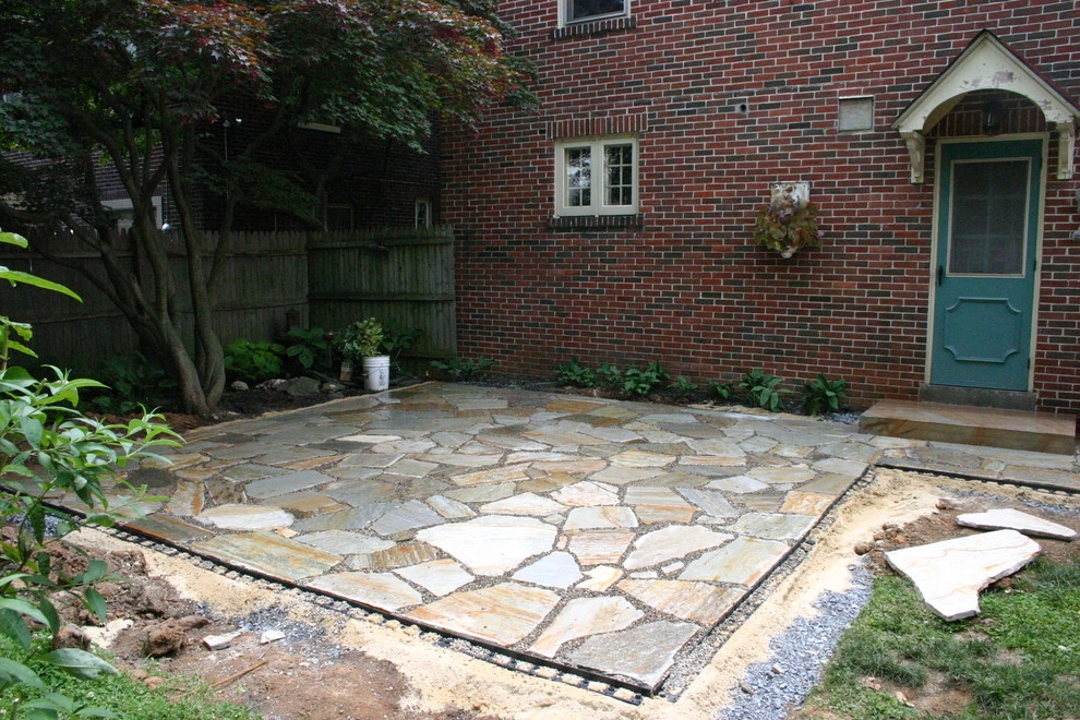 Natural Stone patio and walkway by Indian Run Landscaping II, LLC - Photo 10