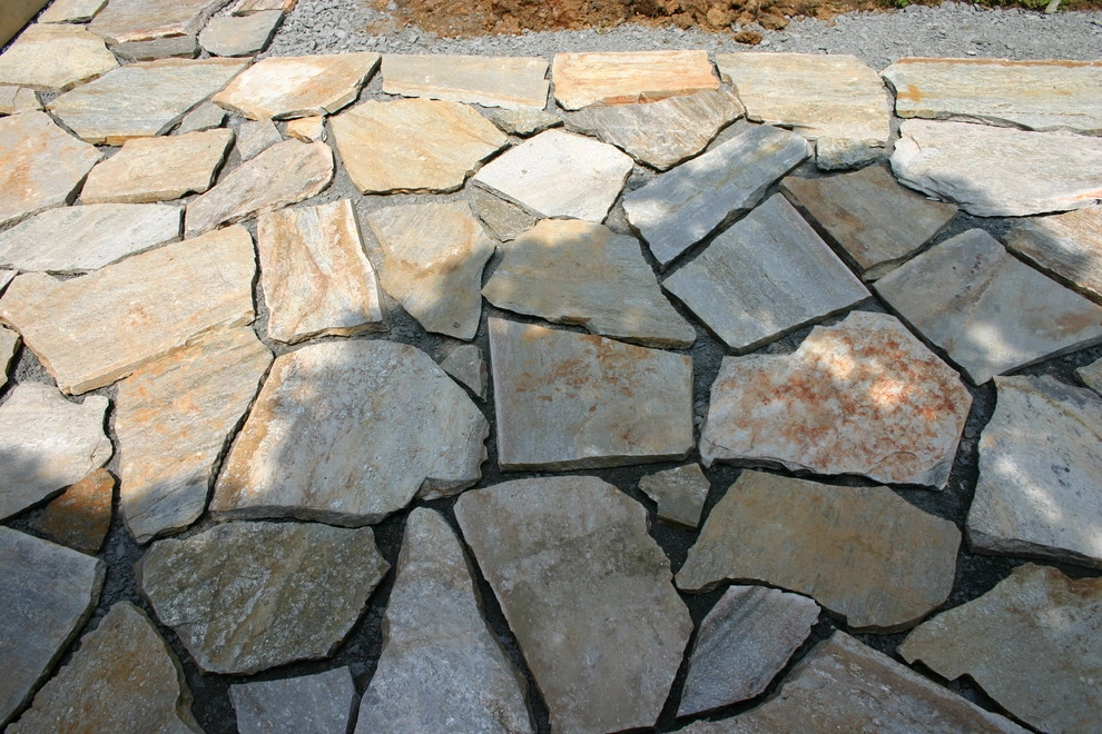 Natural Stone patio and walkway by Indian Run Landscaping II, LLC - Photo 12