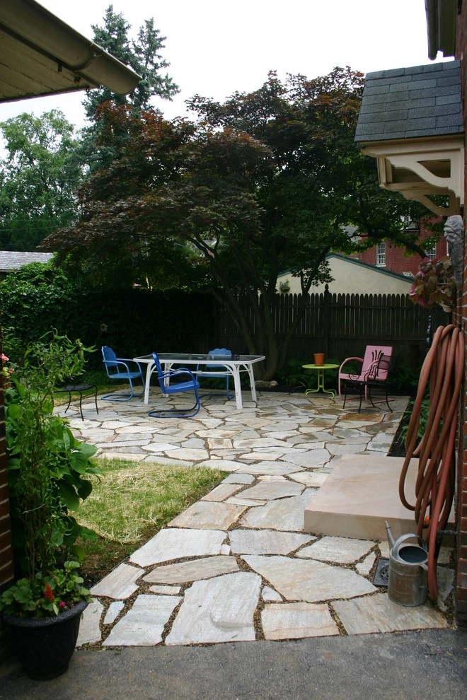 Natural Stone patio and walkway by Indian Run Landscaping II, LLC - Photo 7