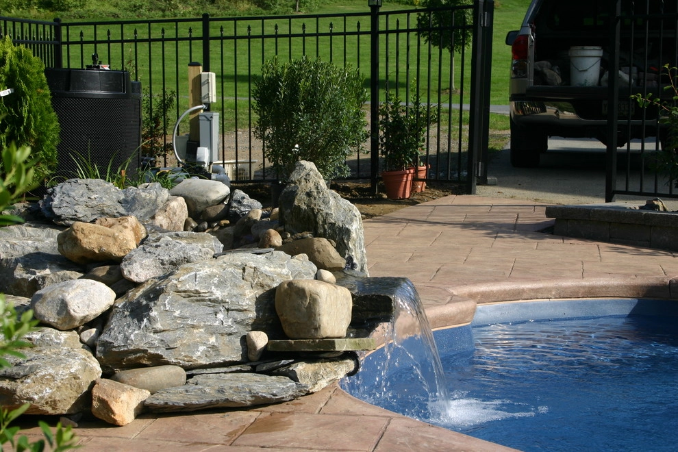 Pool Water Feature by Indian Run Landscaping II, LLC - Photo 3