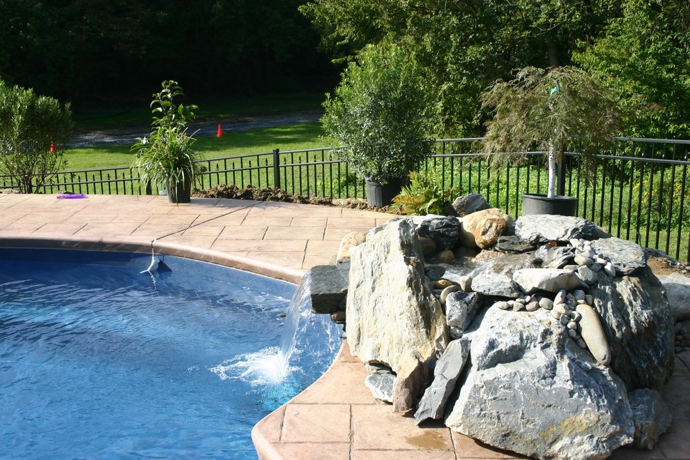 Pool Water Feature by Indian Run Landscaping II, LLC - Photo 4
