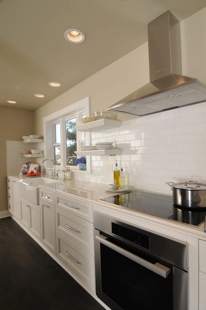 Framed Glass Doors in White by Signature Design & Cabinetry LLC - Photo 5