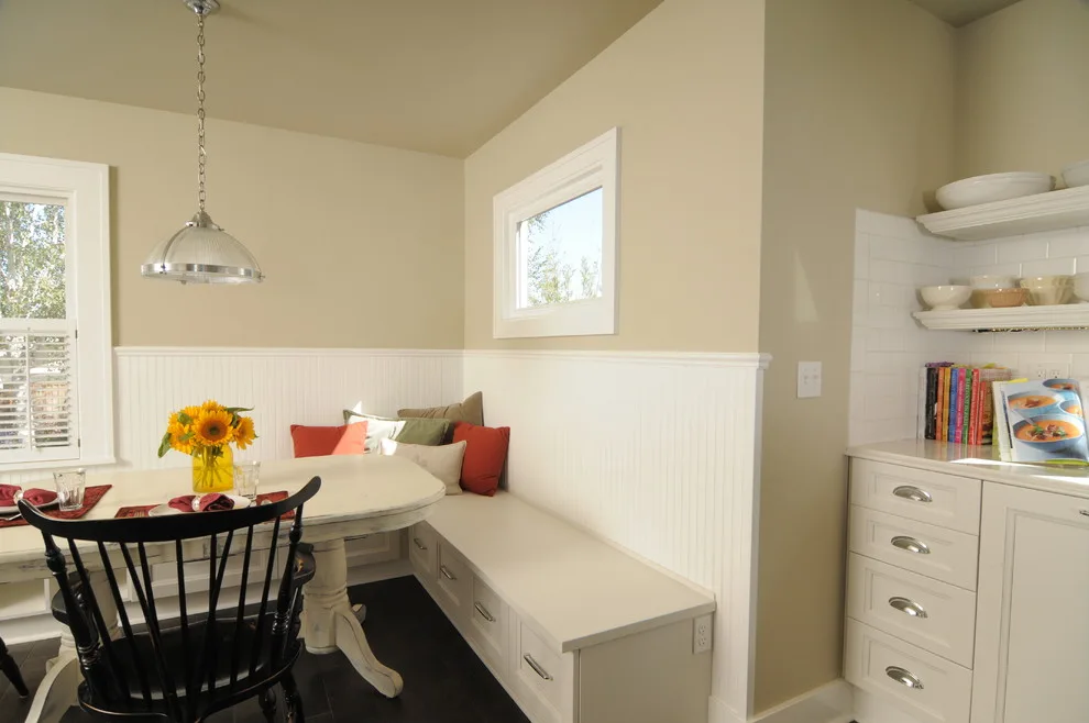 Framed Glass Doors in White by Signature Design & Cabinetry LLC - Photo 9