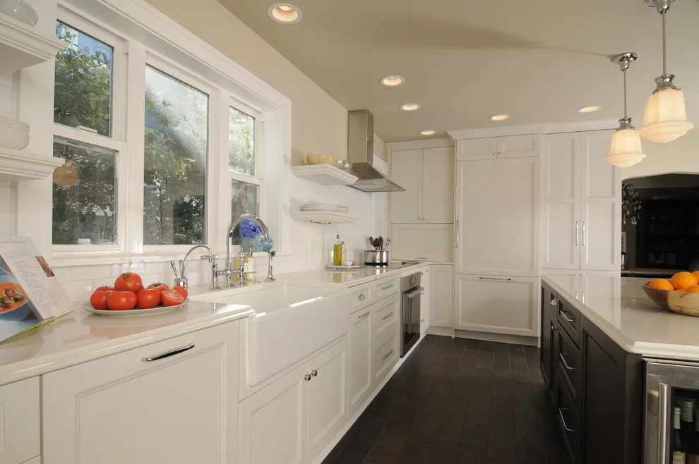 Framed Glass Doors in White by Signature Design & Cabinetry LLC - Photo 11