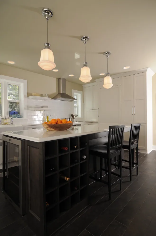 Framed Glass Doors in White by Signature Design & Cabinetry LLC - Photo 8