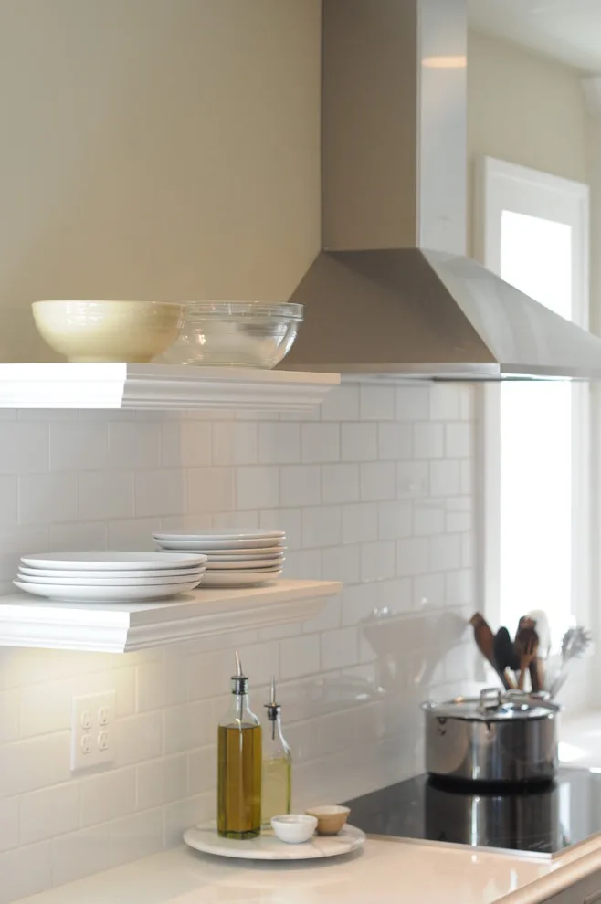 Framed Glass Doors in White by Signature Design & Cabinetry LLC - Photo 7