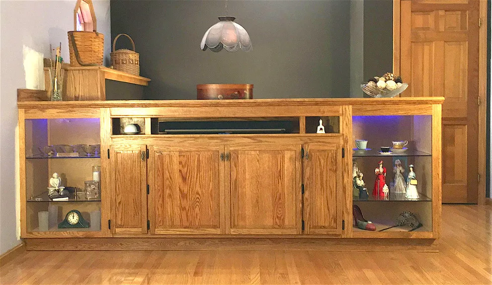 Bespoke cabinet for 3-D television by Butler Restorations LLC - Photo 5