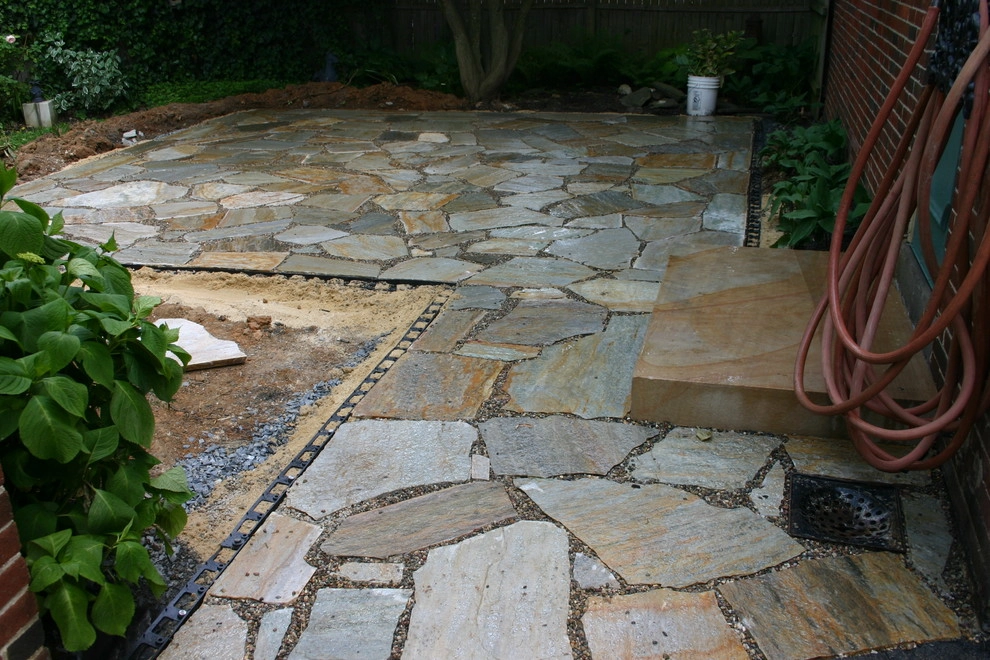 Natural Stone patio and walkway by Indian Run Landscaping II, LLC - Photo 6