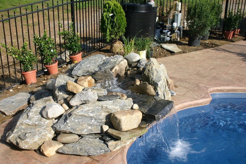 Pool Water Feature by Indian Run Landscaping II, LLC - Photo 2