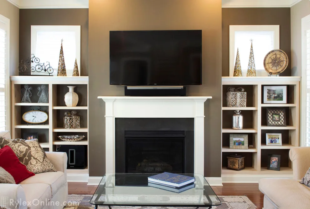 Hearth Enclosure by Rylex Custom Cabinetry And Closets - Photo 13