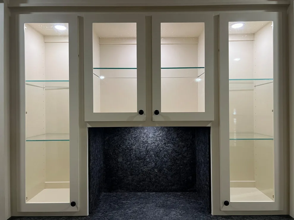 Lounge Area Showcase and Storage by Bartek Construction Inc. - Photo 4