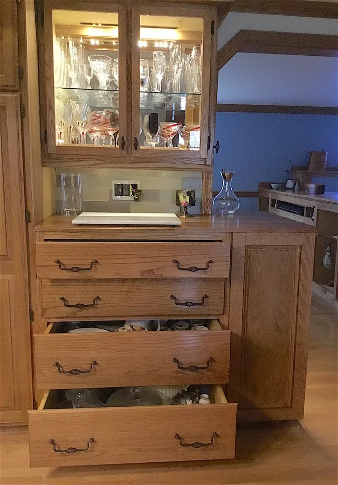 Renovating the kitchen with original cabinetry by Butler Restorations LLC - Photo 2