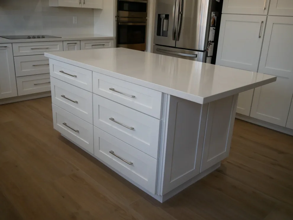 Efficient and Stylish Kitchen Renovation with Full-Length Storage Solutions by Alpha Remodelers - Photo 7
