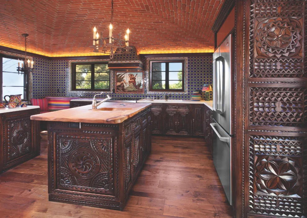 Carved Custom Cabinets - Photo 14