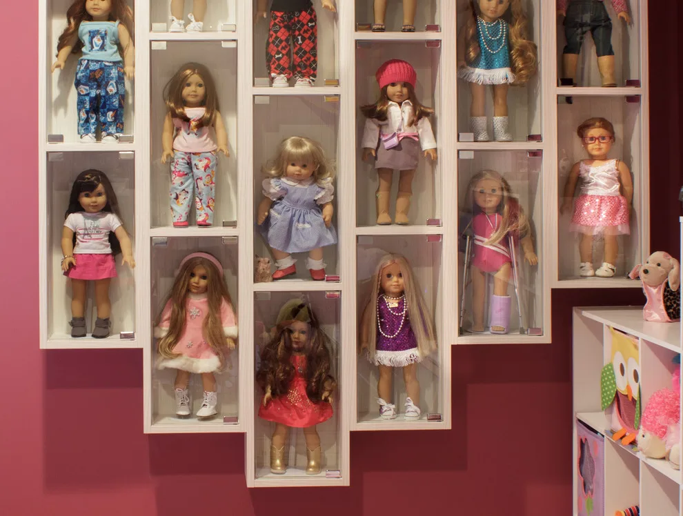 American Girl Doll Showcase Cases by Rylex Custom Cabinetry And Closets - Photo 3