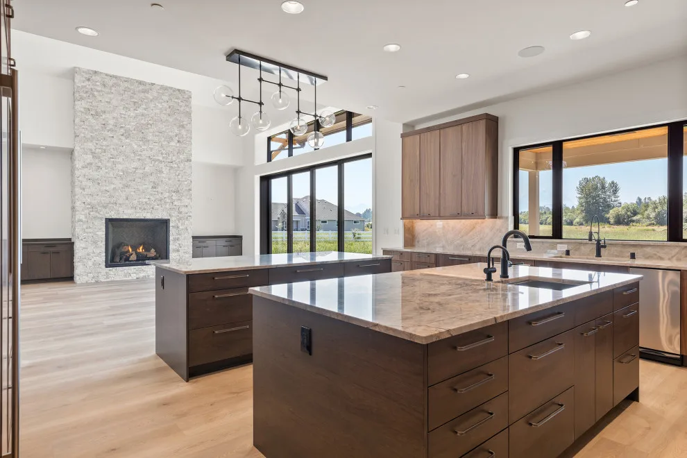 Wall-to-wall Walnut Slab by Signature Design & Cabinetry LLC - Photo 21